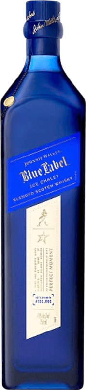 588,95 € 免费送货 | 威士忌混合 Johnnie Walker Blue Label Edicion Limitada Ice Jacket 英国 瓶子 70 cl