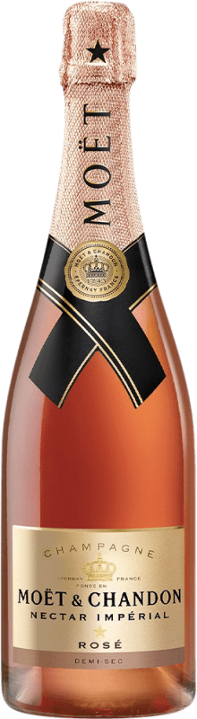 83,95 € Envoi gratuit | Vin Mousseux Rosé Moët & Chandon N.I.R. Nectar Impérial Rosé A.O.C. Champagne Champagne France Pinot Noir, Chardonnay, Pinot Meunier Bouteille 75 cl