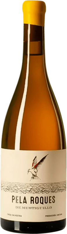 19,95 € Envío gratis | Vino Blanco Mustiguillo Pela Roques D.O. Valencia Comunidad Valenciana España Xarel·lo, Escanyavella Botella 75 cl