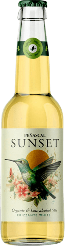 22,95 € Envío gratis | Vino Blanco Peñascal Sunset España Verdejo Botellín Tercio 33 cl