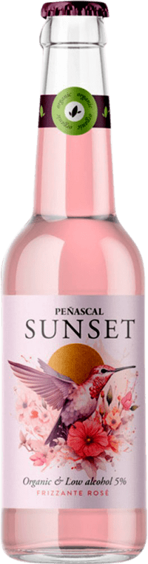 28,95 € 送料無料 | ロゼワイン Peñascal Sunset Rosado スペイン Tempranillo, Grenache 3分の1リットルのボトル 33 cl