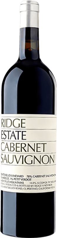 119,95 € 免费送货 | 红酒 Ridge I.G. Santa Cruz Mountains 法国 Merlot, Cabernet Sauvignon, Petit Verdot 瓶子 75 cl