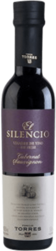 8,95 € Envío gratis | Vinagre Familia Torres El Silencio Cataluña España Cabernet Sauvignon Botellín 25 cl Vidrio