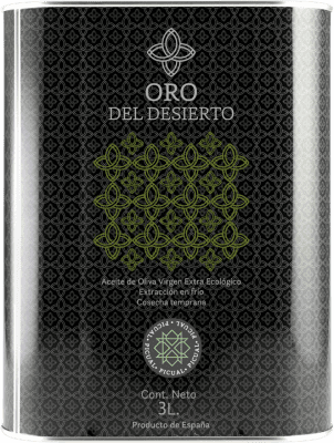 71,95 € 送料無料 | オリーブオイル Oro del Desierto EVOO エキストラバージン アンダルシア スペイン Picual — ピクアル スペシャル缶 3 L