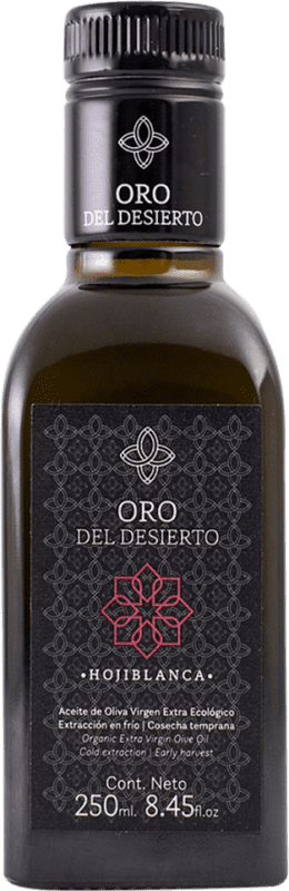 162,95 € Envio grátis | Caixa de 12 unidades Azeite de Oliva Oro del Desierto Vidrio Andaluzia Espanha Hojiblanca Garrafa Pequena 25 cl