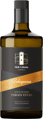 16,95 € Envío gratis | Aceite de Oliva Finca Molí Coloma La Boella Vidrio D.O.P. Siurana Cataluña España Arbequina Botella Medium 50 cl