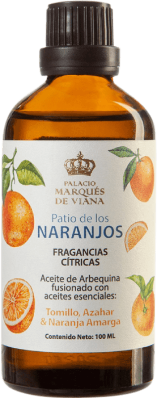 166,95 € Kostenloser Versand | 12 Einheiten Box Olivenöl Palacio Marqués de Viana Patio de los Naranjos Vidrio Andalusien Spanien Miniaturflasche 10 cl