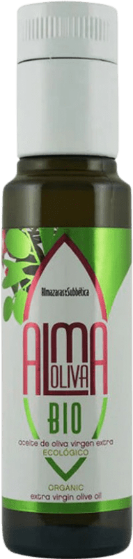 4,95 € 送料無料 | オリーブオイル Almazaras de la Subbética Almaoliva EVOO エキストラバージン D.O.P. Priego de Córdoba アンダルシア スペイン Hojiblanca — オヒブランカ Bio — Eco エコ ビオ オーガニック ミニチュアボトル 10 cl ガラス