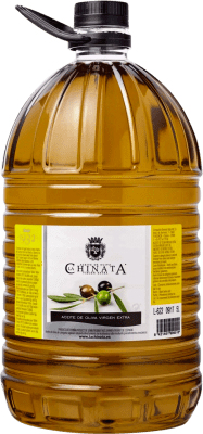 55,95 € 免费送货 | 橄榄油 La Chinata Virgen Extra PET 埃斯特雷马杜拉 西班牙 玻璃瓶 5 L