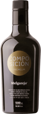 26,95 € Envoi gratuit | Huile d'Olive Melgarejo Premium Composición Vidrio Andalousie Espagne Bouteille Medium 50 cl