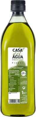 14,95 € Envio grátis | Azeite de Oliva Oro Bailén Casa del Agua PET Andaluzia Espanha Picual Garrafa 1 L