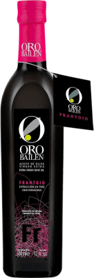 19,95 € Envío gratis | Aceite de Oliva Oro Bailén Vidrio Andalucía España Frantoio Botella Medium 50 cl