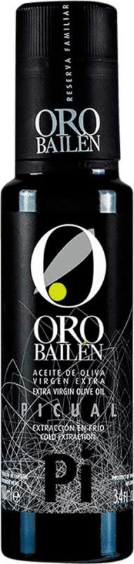 5,95 € Kostenloser Versand | Olivenöl Oro Bailén Vidrio Andalusien Spanien Picual Miniaturflasche 10 cl