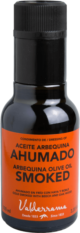 8,95 € Envoi gratuit | Huile d'Olive Valderrama Ahumado Vidrio Castilla La Mancha Espagne Arbequina Bouteille Miniature 10 cl