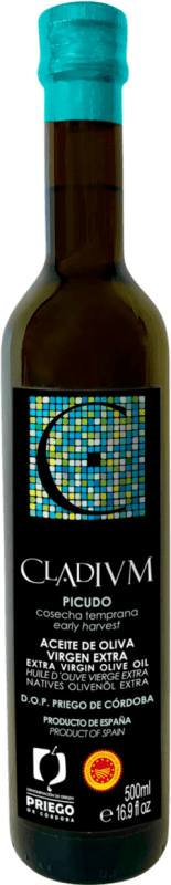 16,95 € Spedizione Gratuita | Olio d'Oliva Arodén Hispania Cladium EVO Extra Vergine D.O.P. Priego de Córdoba Andalusia Spagna Picuda Bottiglia Medium 50 cl