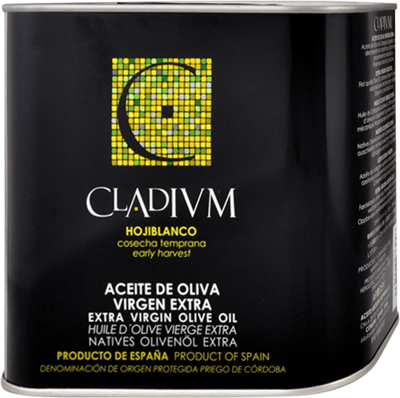 55,95 € 送料無料 | オリーブオイル Arodén Hispania Cladium EVOO エキストラバージン D.O.P. Priego de Córdoba アンダルシア スペイン Hojiblanca — オヒブランカ スペシャル缶 2 L