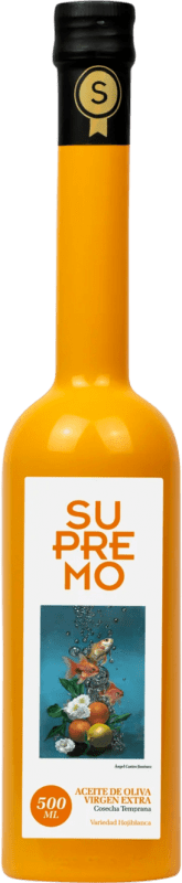 22,95 € Free Shipping | Olive Oil Supremo Vidrio Andalusia Spain Hojiblanca Medium Bottle 50 cl