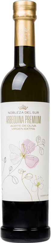 22,95 € 送料無料 | オリーブオイル Nobleza del Sur EVOO エキストラバージン アンダルシア スペイン Arbequina — アルベキーナ ミディアムボトル 50 cl ガラス