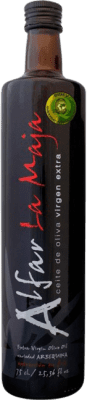 9,95 € Free Shipping | Olive Oil La Maja Alfar EVOO Extra Virgin D.O. Navarra Navarre Spain Arbequina 75 cl Glass
