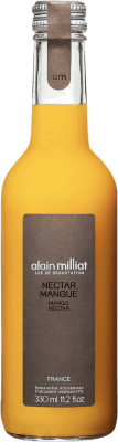 7,95 € Envío gratis | Refrescos y Mixers Alain Milliat Néctar de Mango Vidrio Francia Botellín Tercio 33 cl