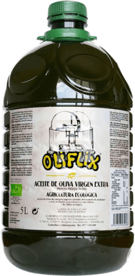 94,95 € Envoi gratuit | Huile d'Olive Antonio Rey Solé Oliflix Ecológico PET D.O. Terra Alta Catalogne Espagne Carafe 5 L