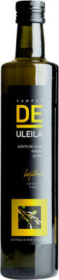 15,95 € Envío gratis | Aceite de Oliva Campos de Uleila Bio Vidrio Andalucía España Hojiblanca Botella Medium 50 cl