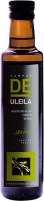 98,95 € Kostenloser Versand | 12 Einheiten Box Olivenöl Campos de Uleila Bio Vidrio Andalusien Spanien Kleine Flasche 25 cl