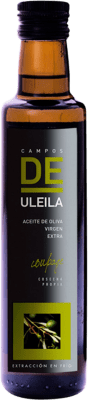 94,95 € 送料無料 | 12個入りボックス オリーブオイル Campos de Uleila EVOO エキストラバージン アンダルシア スペイン Bio — Eco エコ ビオ オーガニック 小瓶 25 cl ガラス