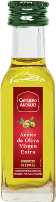 108,95 € Spedizione Gratuita | Scatola da 256 unità Olio d'Oliva Capricho Andaluz Vidrio Andalusia Spagna Bottiglia Miniatura 2 cl