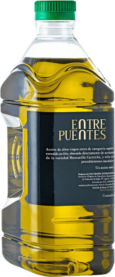 33,95 € Free Shipping | Olive Oil Casa Grande Entre Puentes PET Estremadura Spain Manzanilla Carafe 2 L