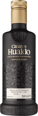19,95 € Envoi gratuit | Huile d'Olive Casas de Hualdo HOVE Vierge Extra Réserve Familiale D.O. Montes de Toledo Castilla La Mancha Espagne Bouteille Medium 50 cl Verre