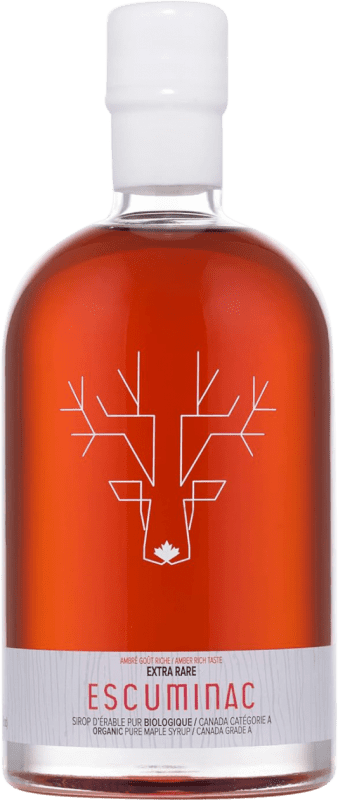 19,95 € Kostenloser Versand | Speiseöl Escuminac Extra Rare Sirope de Arce Ecológico Vidrio Kanada Ökologisch Kleine Flasche 20 cl