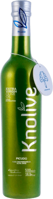 22,95 € Free Shipping | Olive Oil Hispasur Knolive Vidrio Andalusia Spain Picuda Medium Bottle 50 cl
