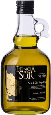 6,95 € Spedizione Gratuita | Olio d'Oliva Oleocampo Esencia del Sur Jarra Andalusia Spagna Picual Bottiglia Medium 50 cl