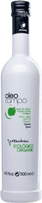 23,95 € Spedizione Gratuita | Olio d'Oliva Oleocampo Premium Ecológico Vidrio Andalusia Spagna Picual Bottiglia Medium 50 cl