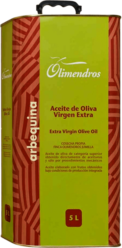 64,95 € Free Shipping | Olive Oil Olimendros Region of Murcia Spain Arbequina Special Tin 5 L