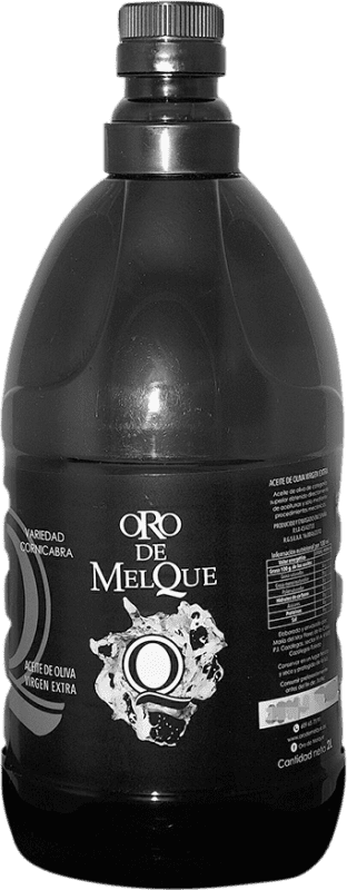 33,95 € Envoi gratuit | Huile d'Olive Oro de Melque HOVE Vierge Extra Castilla La Mancha Espagne Cornicabra Jerrican 2 L PET