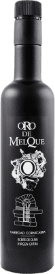 9,95 € 免费送货 | 橄榄油 Oro de Melque EVOO 特级初榨 卡斯蒂利亚 - 拉曼恰 西班牙 Cornicabra — 角牛角葡萄 中瓶装 50 cl 玻璃