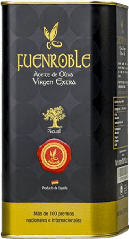 29,95 € 送料無料 | オリーブオイル Potosí 10 Fuenroble EVOO エキストラバージン D.O. Sierra de Segura アンダルシア スペイン Picual — ピクアル スペシャル缶 1 L