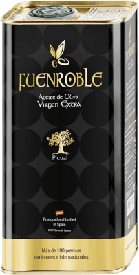 19,95 € Envío gratis | Aceite de Oliva Potosí 10 Fuenroble D.O. Sierra de Segura Andalucía España Picual Lata 50 cl