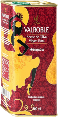 14,95 € Envío gratis | Aceite de Oliva Potosí 10 Valroble D.O. Sierra de Segura Andalucía España Arbequina Lata 50 cl