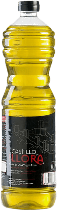 9,95 € Envío gratis | Aceite de Oliva Roldán 1895 Castillo de Íllora Tradicional PET D.O. Poniente de Granada Andalucía España Botella 1 L