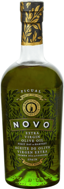 23,95 € 送料無料 | オリーブオイル Venchipa O-Med NOVO Primer Día de Cosecha — 初収穫日, EVOO エキストラバージン アンダルシア スペイン Picual — ピクアル ミディアムボトル 50 cl