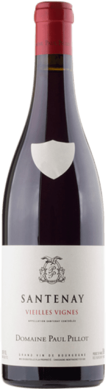 48,95 € Kostenloser Versand | Rotwein Paul Pillot VV Vieilles Vignes — Alte Reben A.O.C. Santenay Burgund Frankreich Pinot Noir — Spätburgunder 75 cl