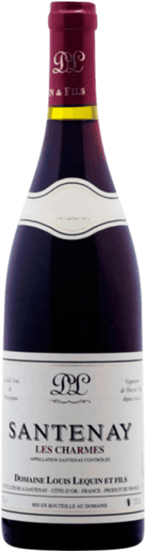 38,95 € Envio grátis | Vinho tinto Domaine Louis Lequin Les Charmes A.O.C. Santenay Borgonha França Pinot Preto Garrafa 75 cl