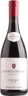 55,95 € Envío gratis | Vino Tinto Bendito Destino D.O. Ribera del Duero Castilla y León España Tempranillo, Garnacha, Albillo 75 cl