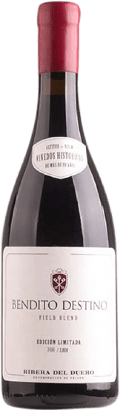 71,95 € Free Shipping | Red Wine Bendito Destino D.O. Ribera del Duero Castilla y León Spain Tempranillo, Garnacha — Grenache, Albillo Bottle 75 cl