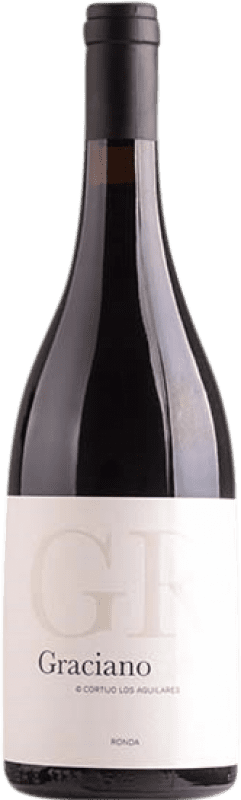 32,95 € Бесплатная доставка | Красное вино Los Aguilares D.O. Sierras de Málaga Андалусия Испания Graciano — Грасиано Бутылка 75 cl