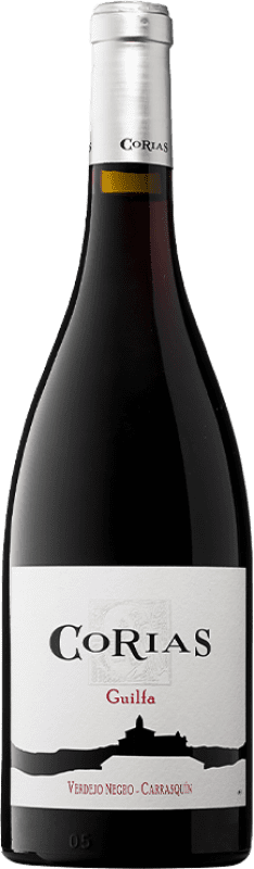 21,95 € Бесплатная доставка | Красное вино Monasterio de Corias Guilfa D.O.P. Vino de Calidad de Cangas Княжество Астурия Испания Mencía — Менсия, Carrasquín — Карраскин, Verdejo — Вердехо 75 cl