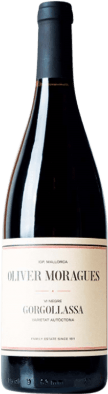 62,95 € Free Shipping | Red wine Oliver Moragues I.G.P. Vi de la Terra de Mallorca Balearic Islands Spain Gargollassa Bottle 75 cl